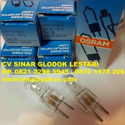Lampu Osram Halogen Display Optic Lamp 12V 50W Lampu Osram Halogen Display Optic Lamp 12V 50W